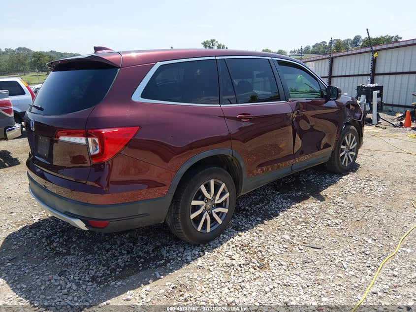Vin: 5fnyf5h39kb045648, lot: 46236271, honda pilot ex 20194