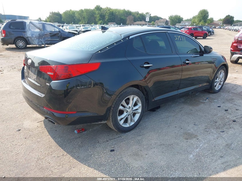 Vin: 5xxgm4a70dg233581, lot: 46236275, kia optima lx 20134