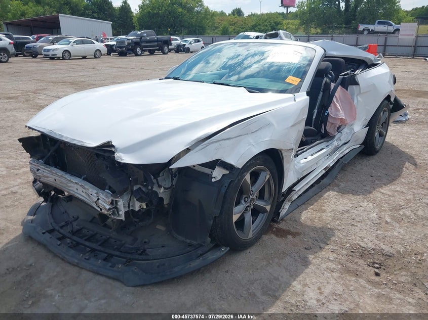 Vin: 1fatp8em9f5388527, lot: 46236278, ford mustang v6 20152