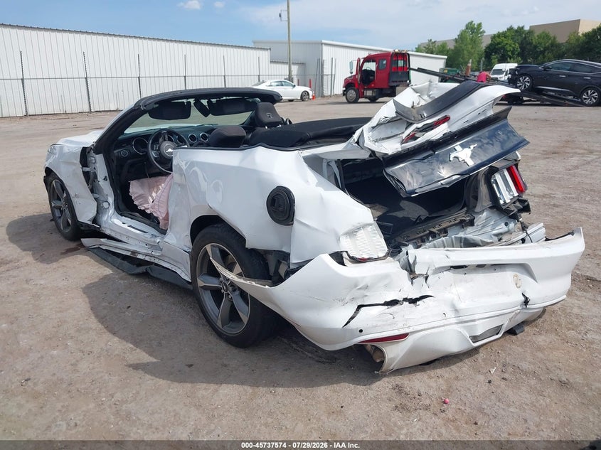 Vin: 1fatp8em9f5388527, lot: 46236278, ford mustang v6 20153