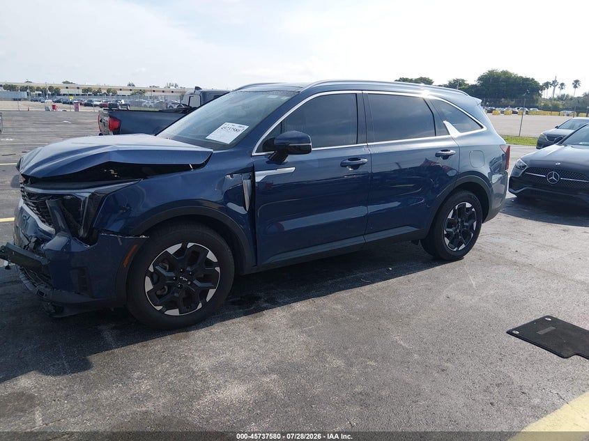 Vin: 5xyrl4jc0rg282016, lot: 46236284, kia sorento s 20242