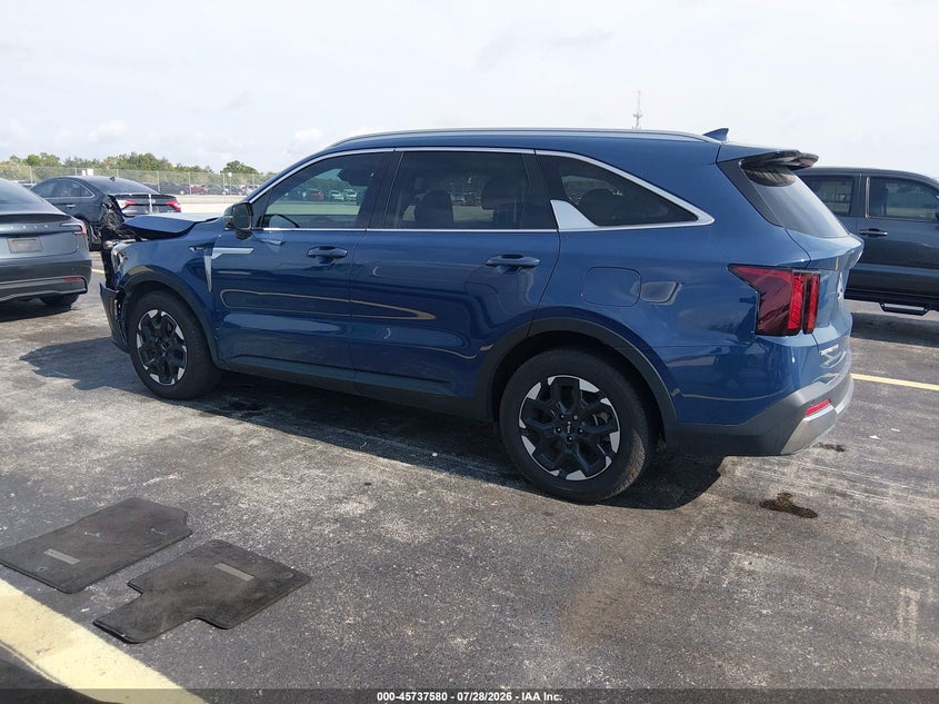 Vin: 5xyrl4jc0rg282016, lot: 46236284, kia sorento s 20243