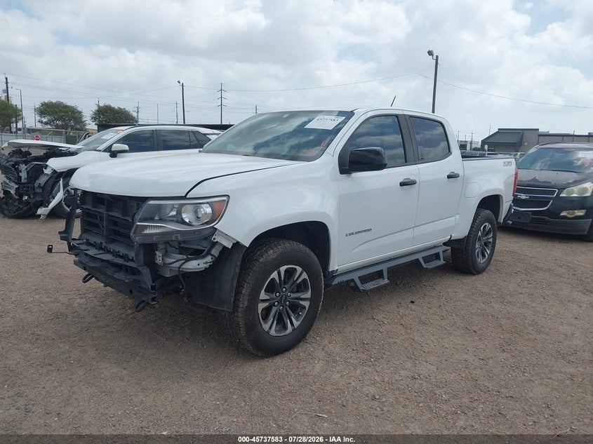 Vin: 1gcgtden3m1134485, lot: 46236287, chevrolet colorado 4wd  short box z71 20212