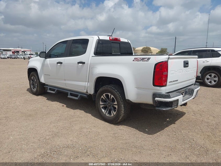 Vin: 1gcgtden3m1134485, lot: 46236287, chevrolet colorado 4wd  short box z71 20213