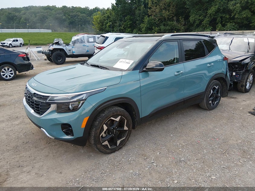 Vin: kndeucaa2s7726827, lot: 46236292, kia seltos s 20252