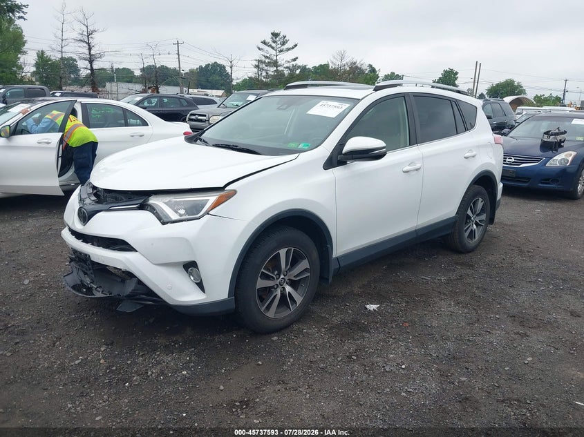 Vin: jtmrfrevxgd192397, lot: 46236297, toyota rav4 xle 20162