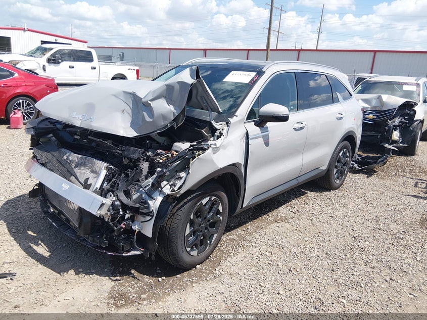 Vin: 5xyrl4jc1tg426230, lot: 46236303, kia sorento s 20262