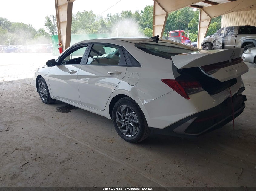 Vin: kmhlm4djxtu189955, lot: 46236318, hyundai elantra hybrid blue 20263