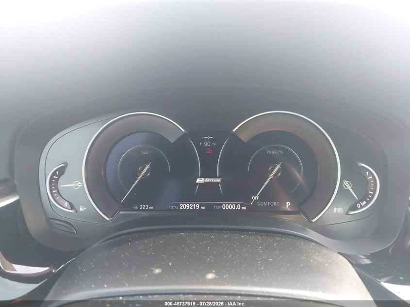 2018 BMW 530E auction photo 7