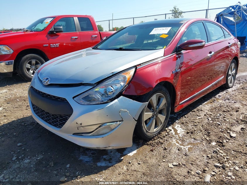 2012 HYUNDAI SONATA HYBRID auction photo 6