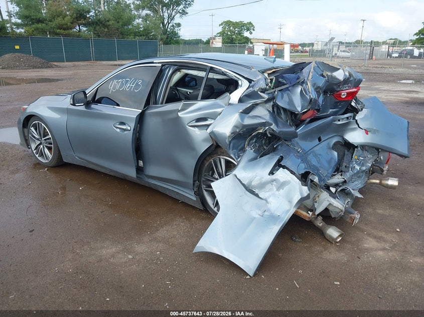 Vin: jn1bv7ar9em682072, lot: 46236348, infiniti q50 sport 20143