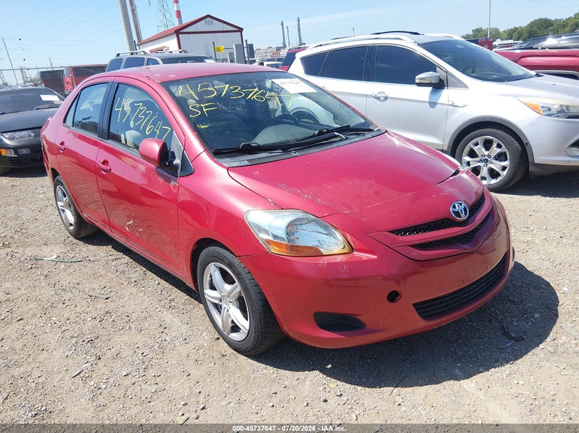 2008 TOYOTA YARIS auction photo 1