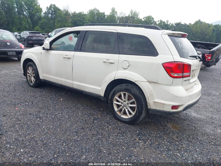 Vin: 3c4pdcbg8dt601325, lot: 46236362, dodge journey sxt 20133