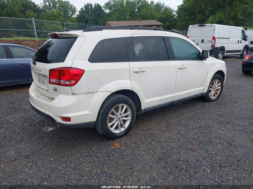 Vin: 3c4pdcbg8dt601325, lot: 46236362, dodge journey sxt 20134