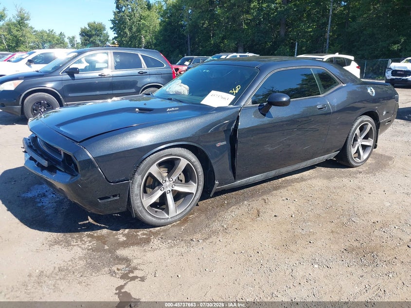Vin: 2c3cdybt1eh218107, lot: 46236367, dodge challenger r/t 100th anniversary appearance group 20142