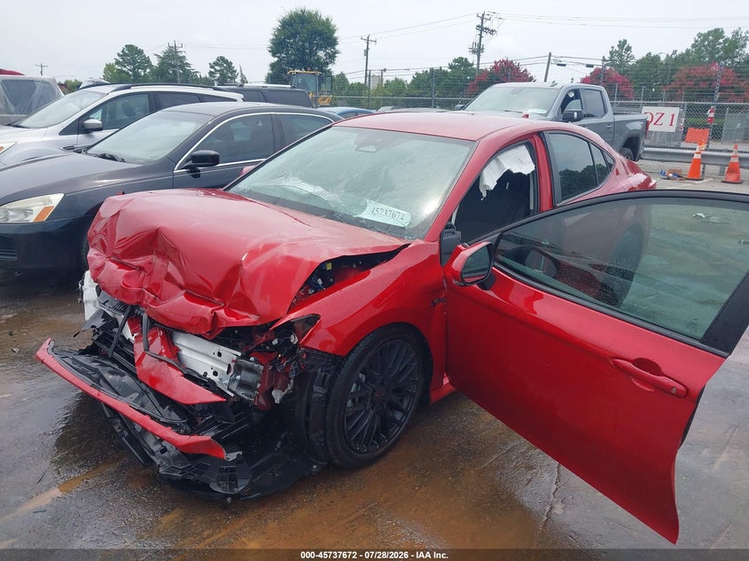 2025 Toyota Camry, Front End, IAAI, VIN 4T1DAACK4SU197666 — photo 2