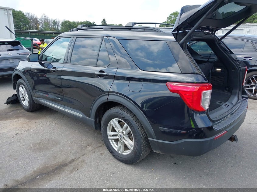 Vin: 1fmsk8dh8lgb70745, lot: 46236383, ford explorer xlt 20203