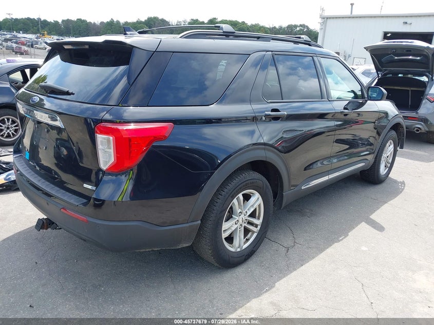 Vin: 1fmsk8dh8lgb70745, lot: 46236383, ford explorer xlt 20204