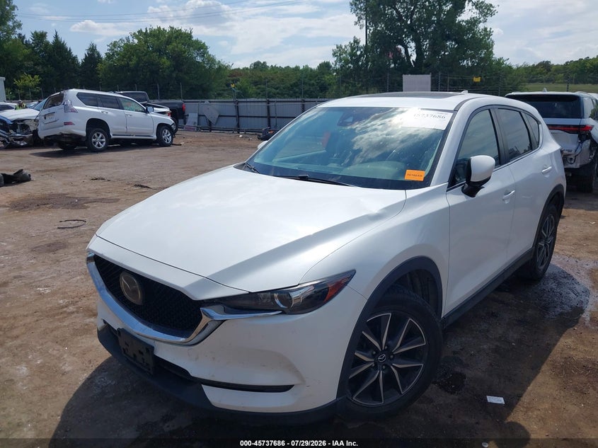 Vin: jm3kfbcm4j0429572, lot: 46236391, mazda cx-5 touring 20182