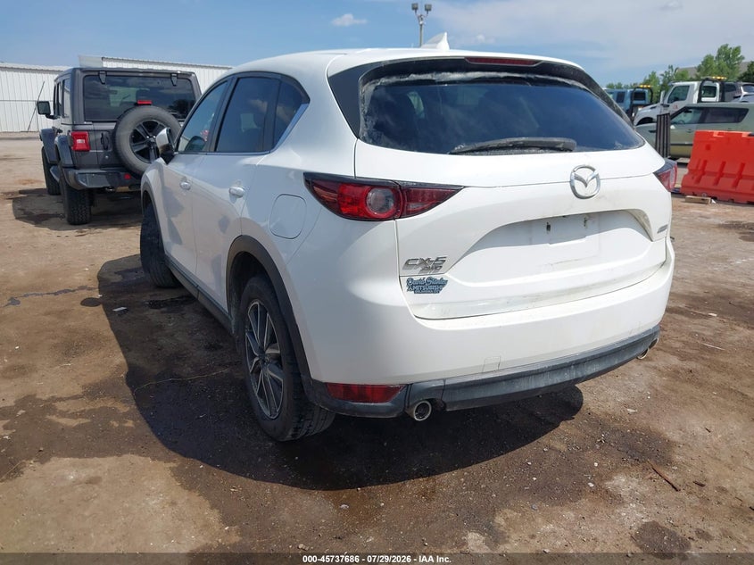 Vin: jm3kfbcm4j0429572, lot: 46236391, mazda cx-5 touring 20183