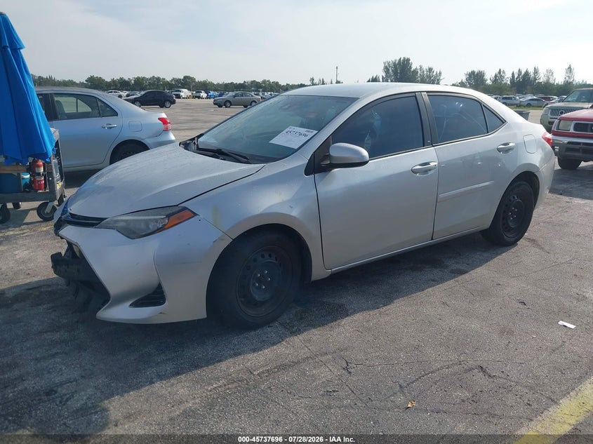 Vin: 5yfburhe7jp761214, lot: 46236400, toyota corolla le 20182