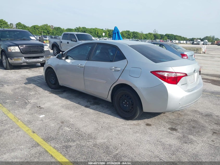 Vin: 5yfburhe7jp761214, lot: 46236400, toyota corolla le 20183