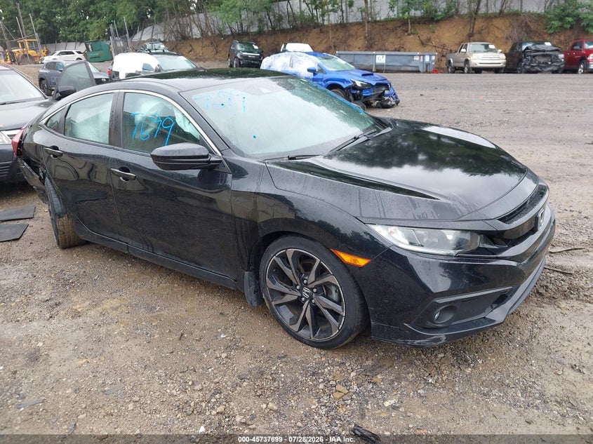 Vin: 2hgfc2f89lh593028, lot: 46236403, honda civic sport 2020 img_1