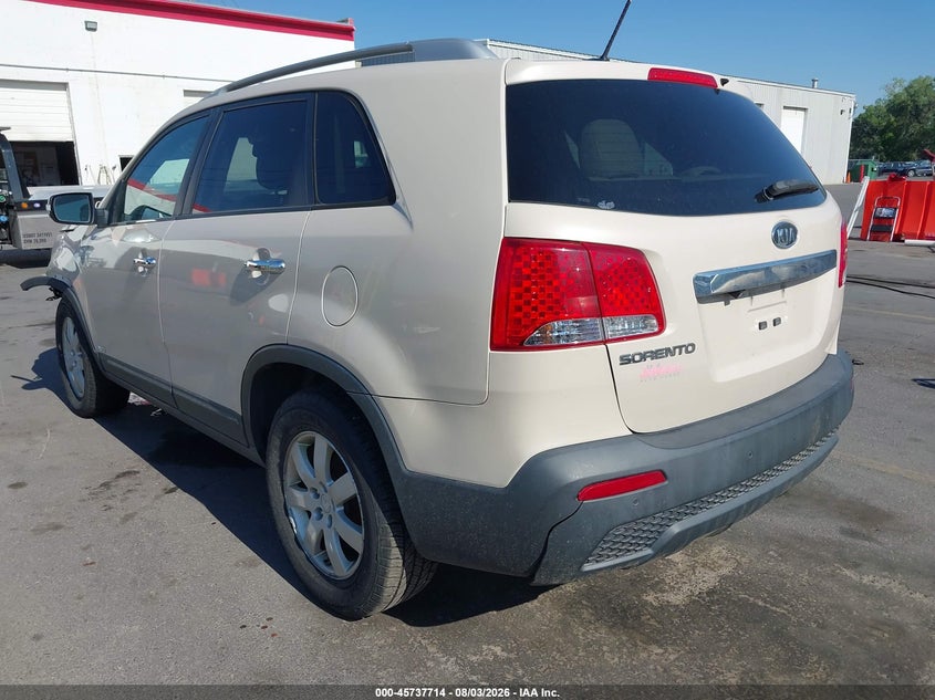 Vin: 5xyktda13bg111847, lot: 46236418, kia sorento lx 20113