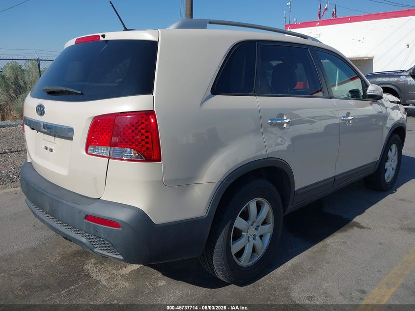 Vin: 5xyktda13bg111847, lot: 46236418, kia sorento lx 20114