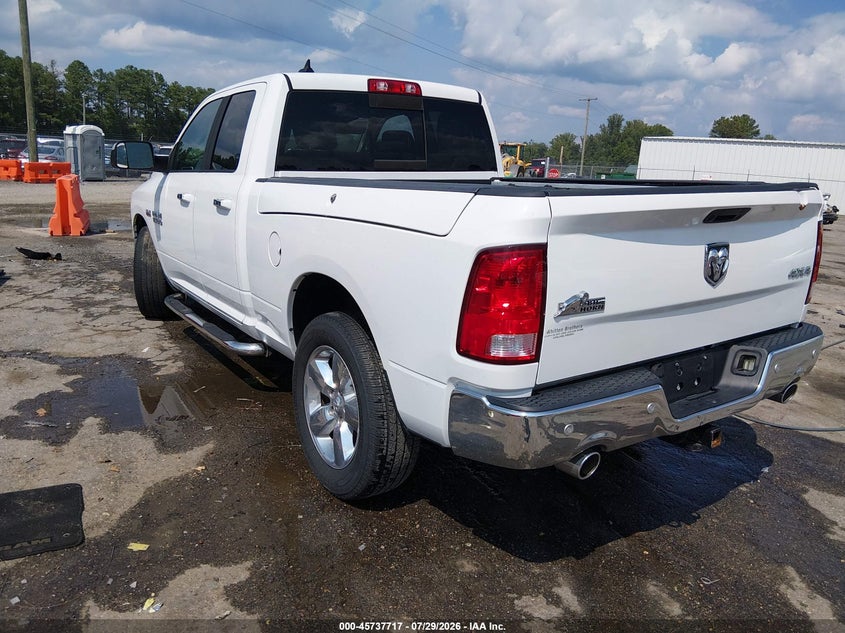 Vin: 1c6rr7gt1hs569386, lot: 46236421, ram 1500 big horn  4x4 6'4 box 20173