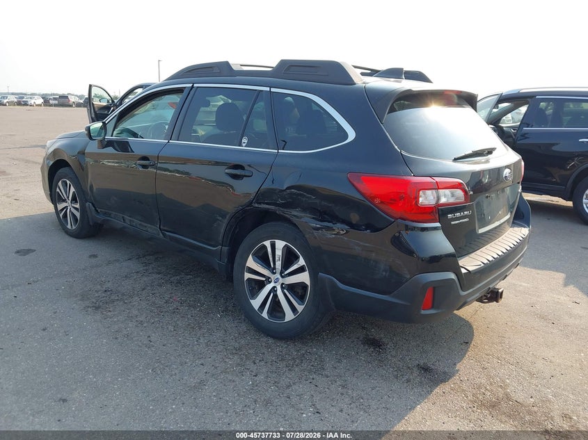 Vin: 4s4bsakc3j3311305, lot: 46236437, subaru outback 2.5i limited 20183