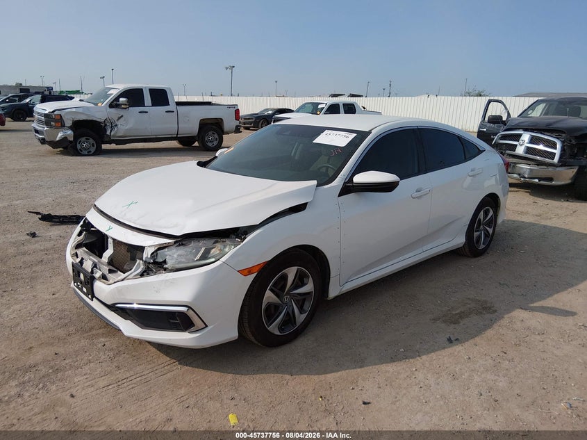 Vin: 19xfc2f61ke014010, lot: 46236460, honda civic lx 20192