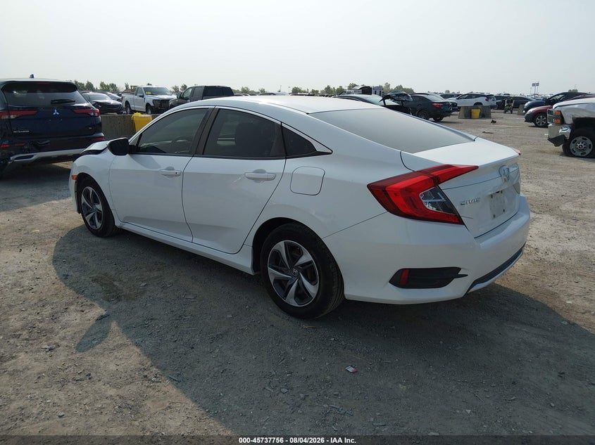 Vin: 19xfc2f61ke014010, lot: 46236460, honda civic lx 20193