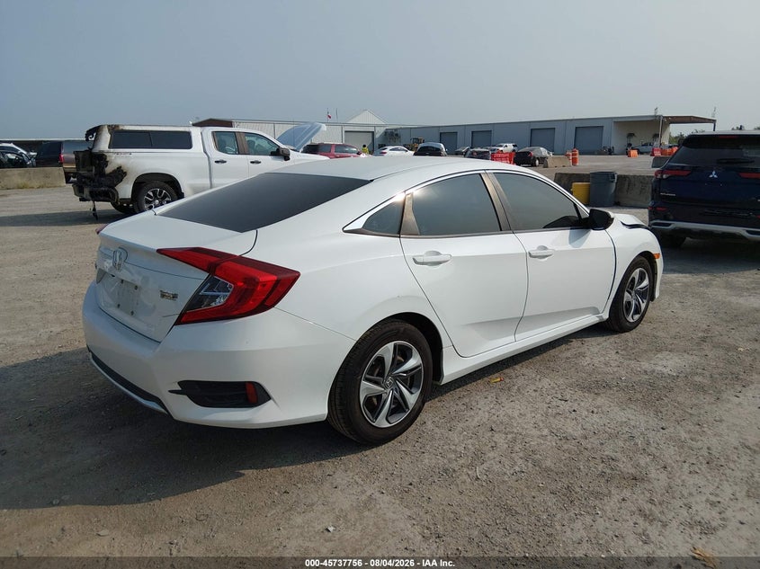 Vin: 19xfc2f61ke014010, lot: 46236460, honda civic lx 20194