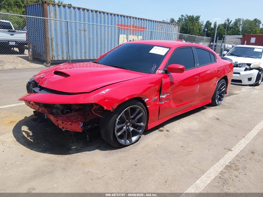 Vin: 2c3cdxgj3mh619027, lot: 46236461, dodge charger scat pack rwd 20212