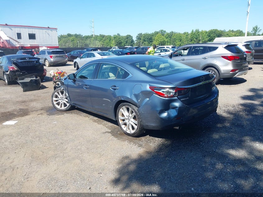 Vin: jm1gj1v64f1178978, lot: 46236463, mazda mazda6 20153