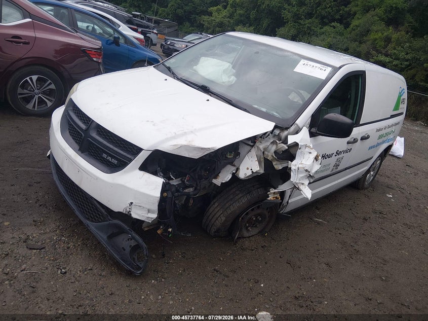 Vin: 2c4rrgag1er105709, lot: 46236468, ram cargo tradesman 20142