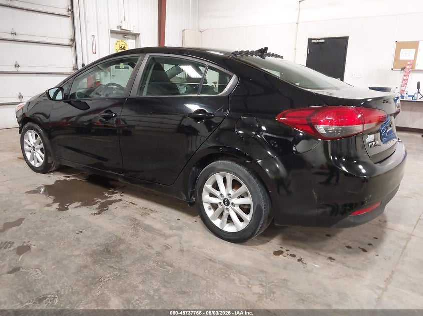 Vin: 3kpfl4a72he130353, lot: 46236470, kia forte lx 20173