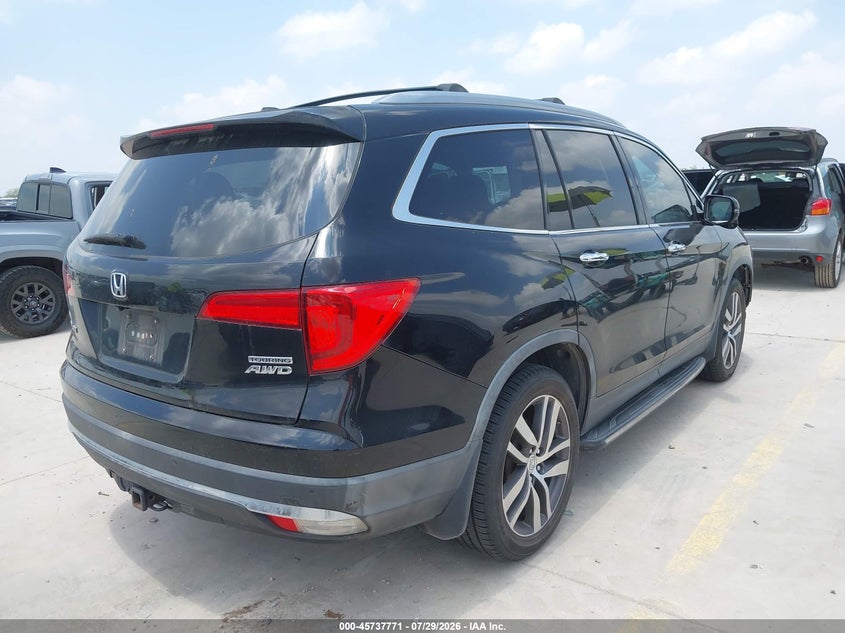 Vin: 5fnyf6h99gb093488, lot: 46236475, honda pilot touring 20164