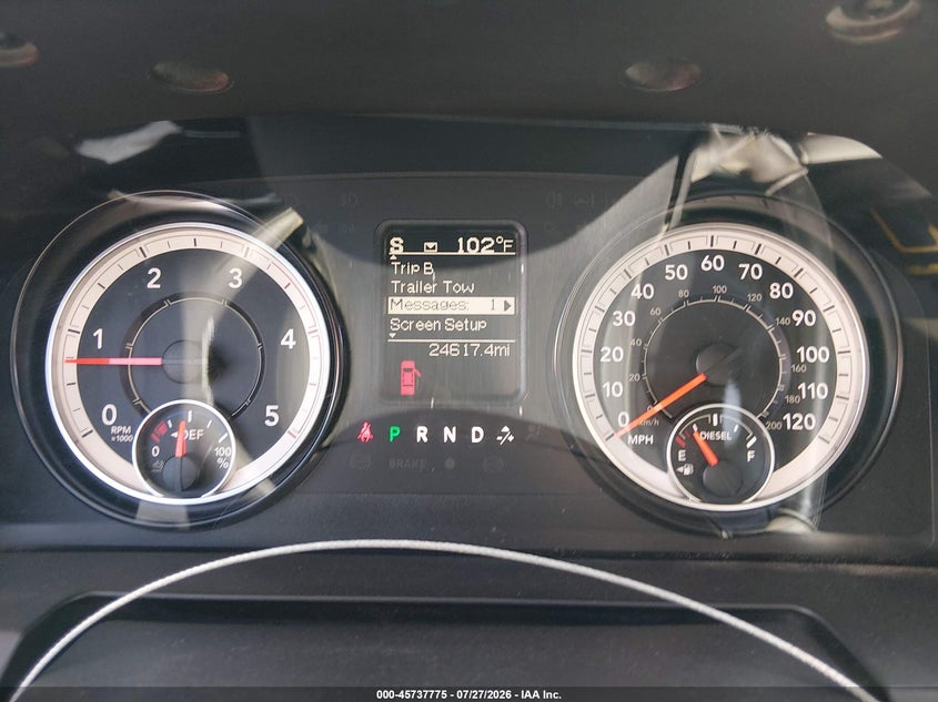 2016 RAM 2500 PICKUP 6.7L I-6 DI, TURBO, 370HP