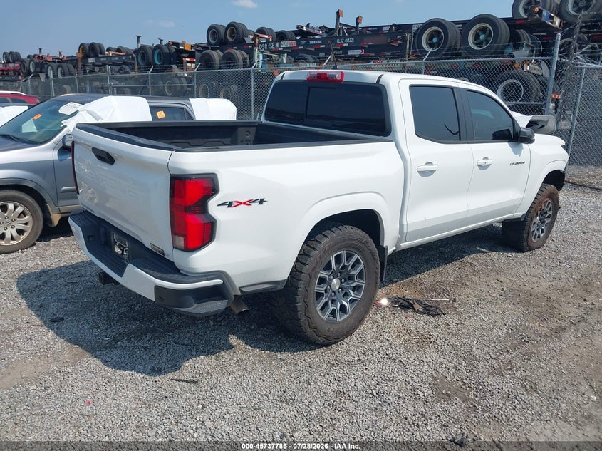 Vin: 1gcptcek0p1166492, lot: 46236490, chevrolet colorado 4wd  short box lt 20234