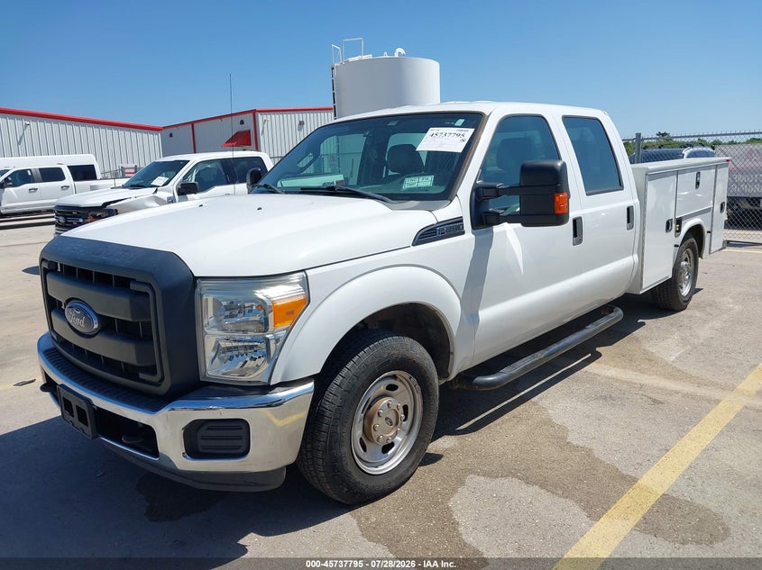 2016 Ford F250, Обычный износ, IAAI, VIN 1FD7W2A60GED01503 — фото 2