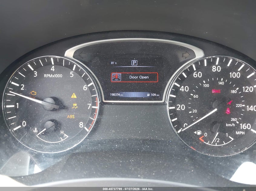 2017 NISSAN ALTIMA auction photo 7