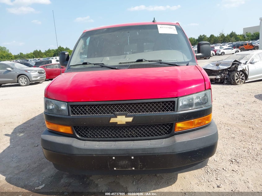CHEVROLET EXPRESS PASSENGER 2023 VIN 1GAZGNFP8P1111221