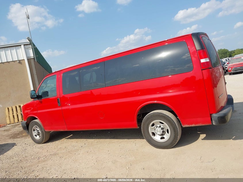 CHEVROLET EXPRESS PASSENGER 2023 VIN 1GAZGNFP8P1111221