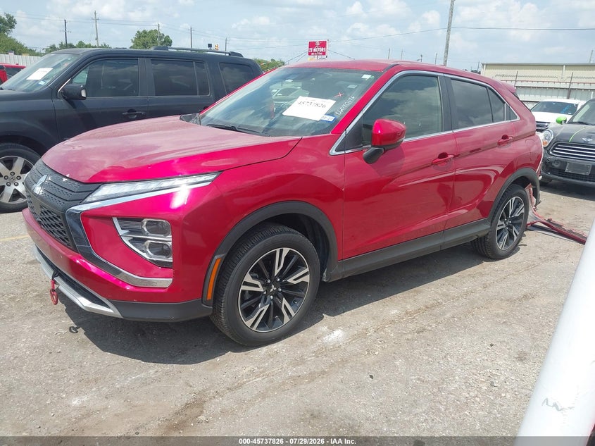 Vin: ja4atwaa3rz007677, lot: 46236530, mitsubishi eclipse cross se s-awc 20242