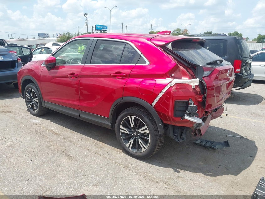 Vin: ja4atwaa3rz007677, lot: 46236530, mitsubishi eclipse cross se s-awc 20243