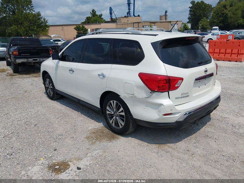 Vin: 5n1dr2mmxhc667809, lot: 46236532, nissan pathfinder platinum/s/sl/sv 20173