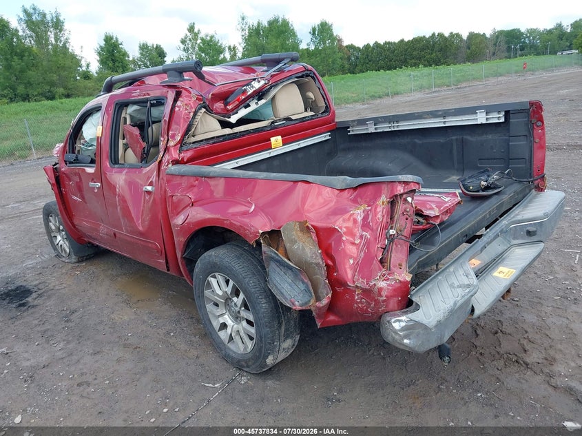 Vin: 1n6ad0ev2cc420470, lot: 46236538, nissan frontier sl 20123
