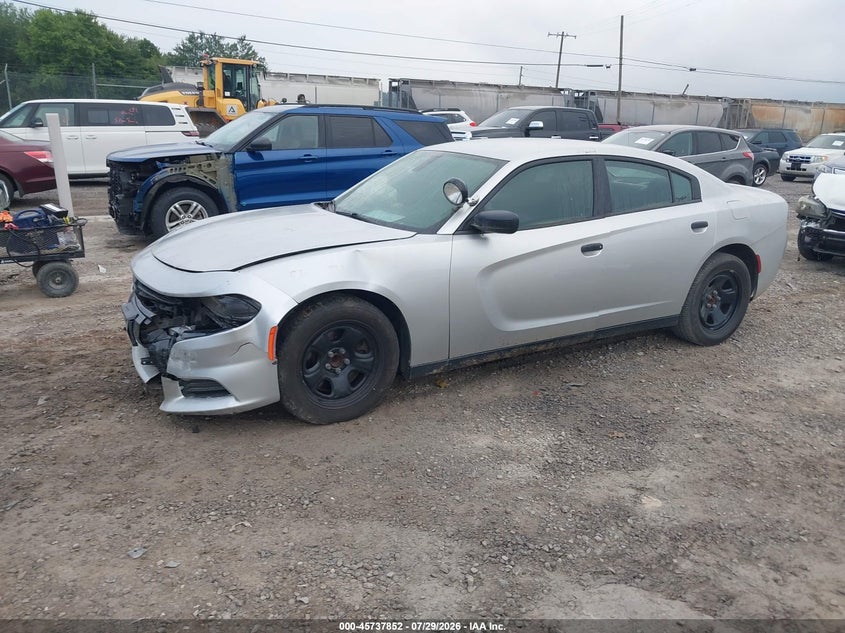 Vin: 2c3cdxat0hh642104, lot: 46236556, dodge charger police rwd 20172